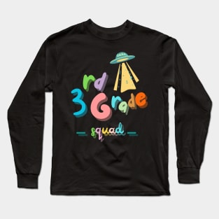 third grade squad UFO Long Sleeve T-Shirt